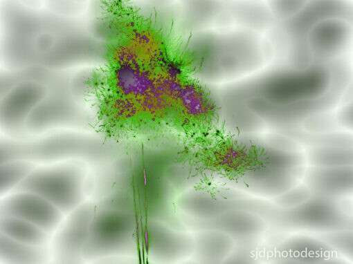 abstract green picture
